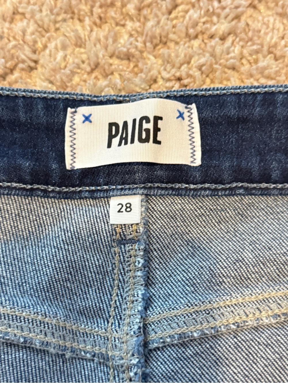 PAIGE Anessa High-Rise Wide-Leg Jeans Size 28 - Picture 12 of 16